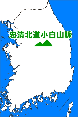 韓国地図